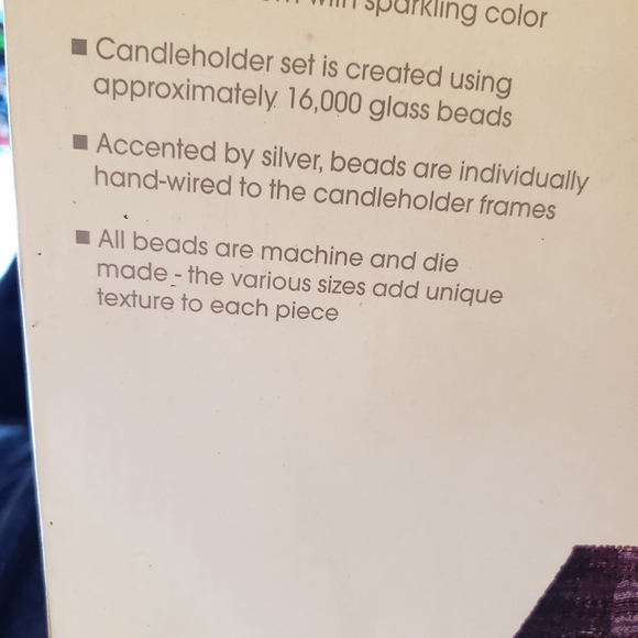 3 piece candleholder set - Picture 7 of 7